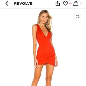 Revolve Superdown  red skye mini dress